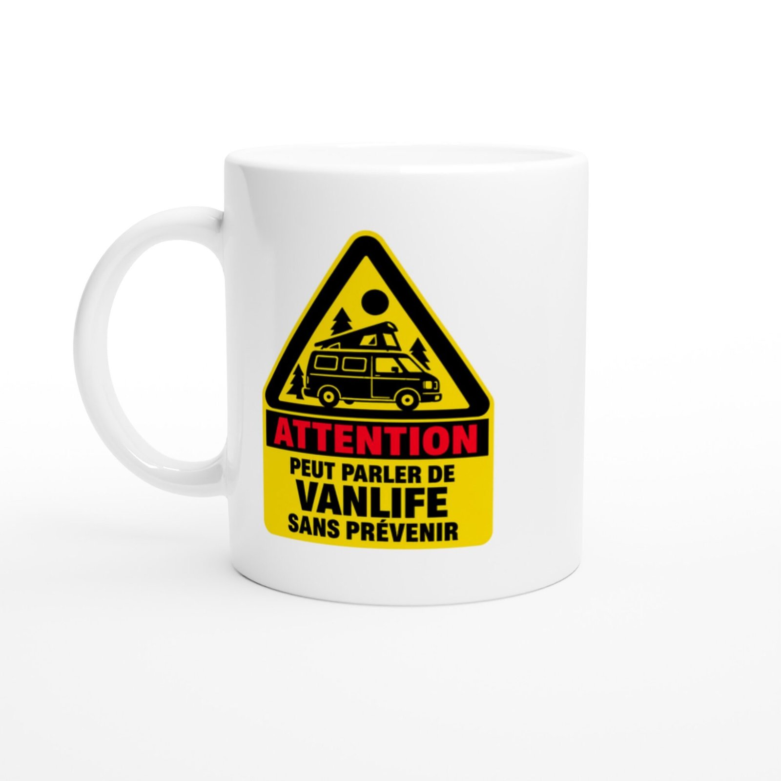 Mug Attention Peut Parler De Vanlife Sans Prévenir