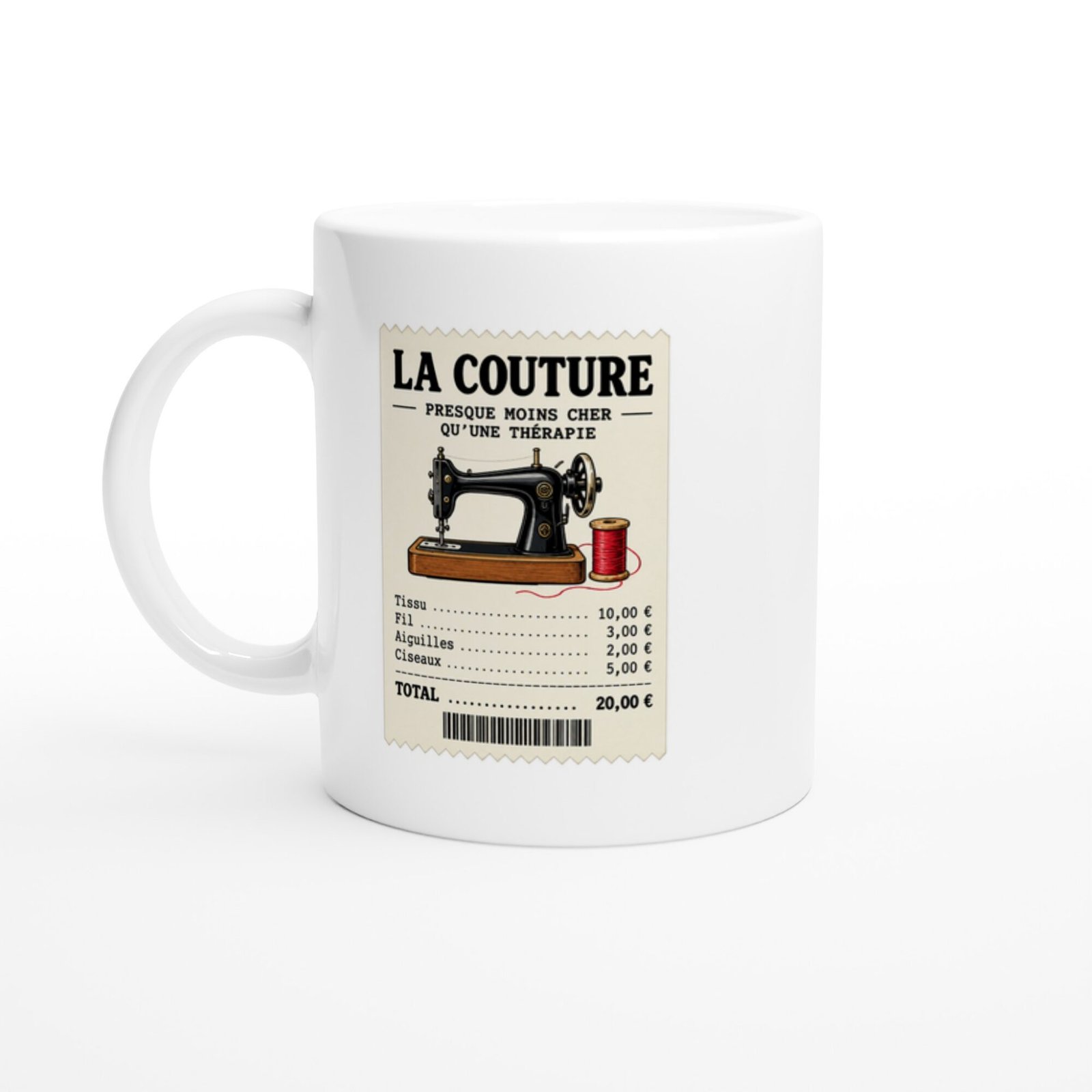Mug Couture Presque Moins Cher Qu&rsquo;Une Thérapie
