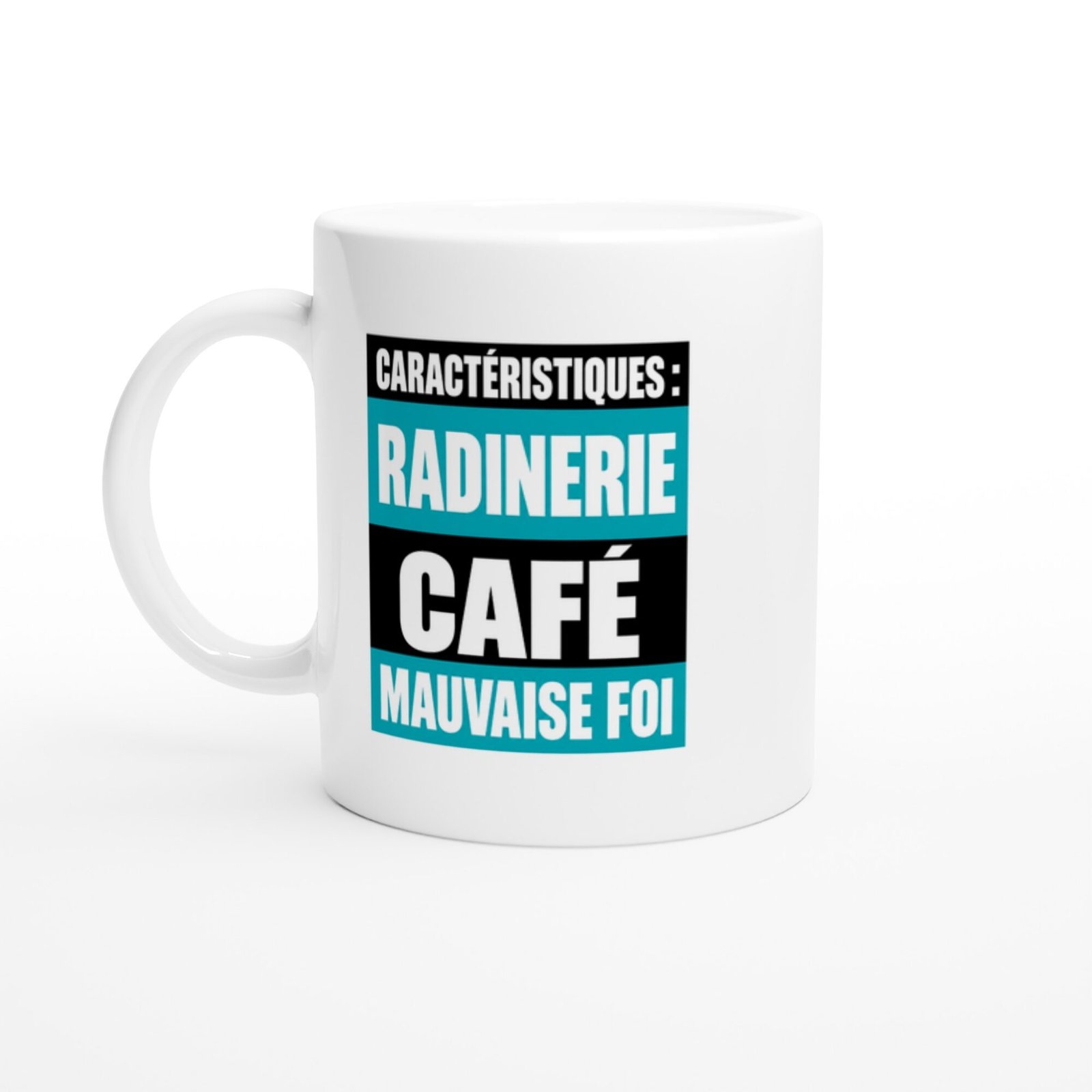 Mug Caractéristiques Radinerie Café Mauvaise Foi