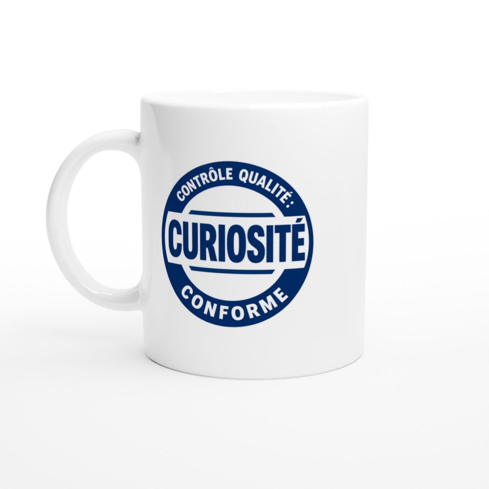 Mug Contrôle Qualité Curiosité Conforme