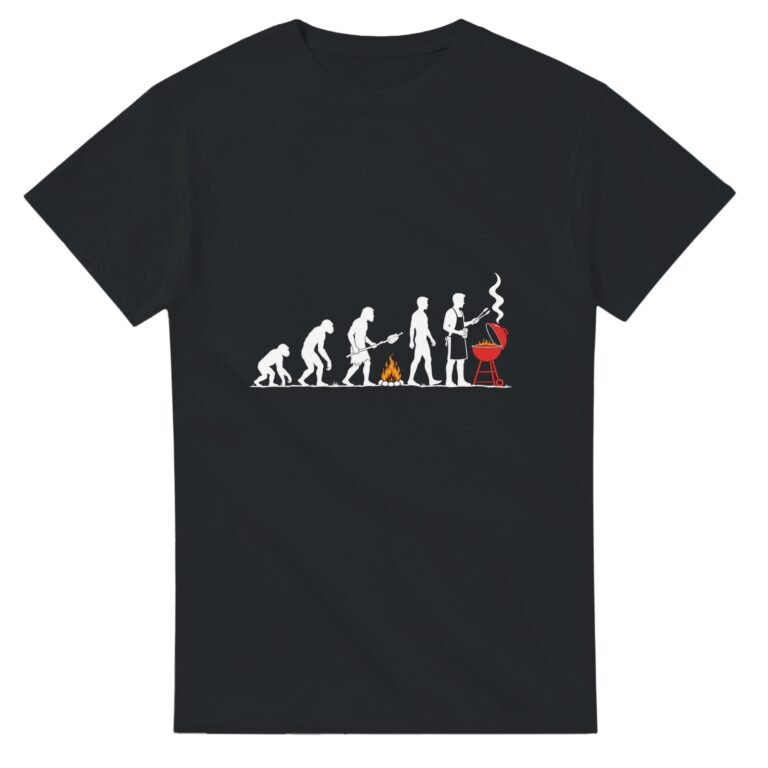 T shirt Barbecue Évolution
