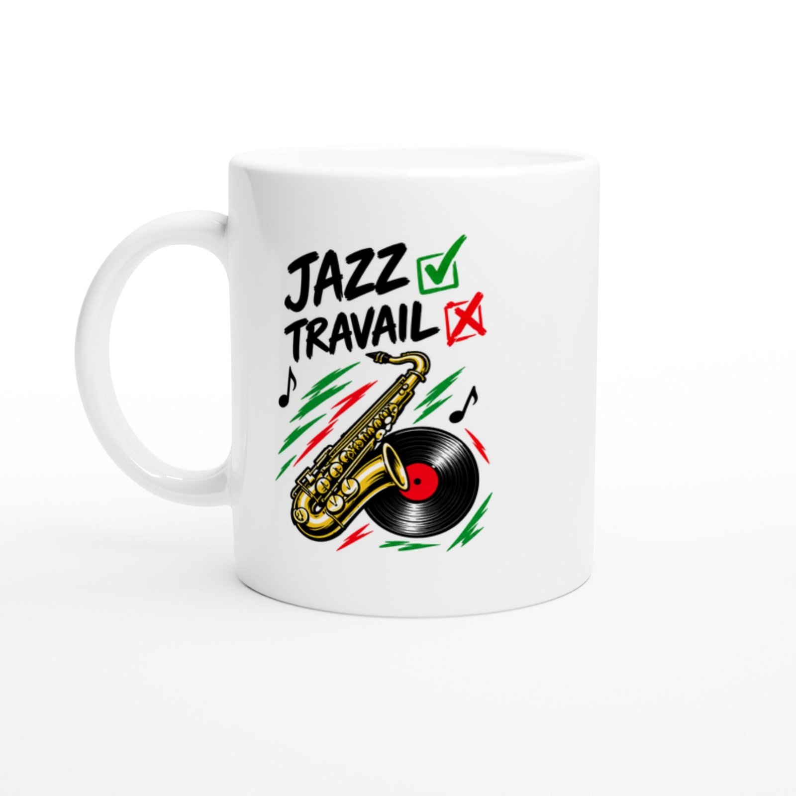 Mug Jazz Oui Travail Non