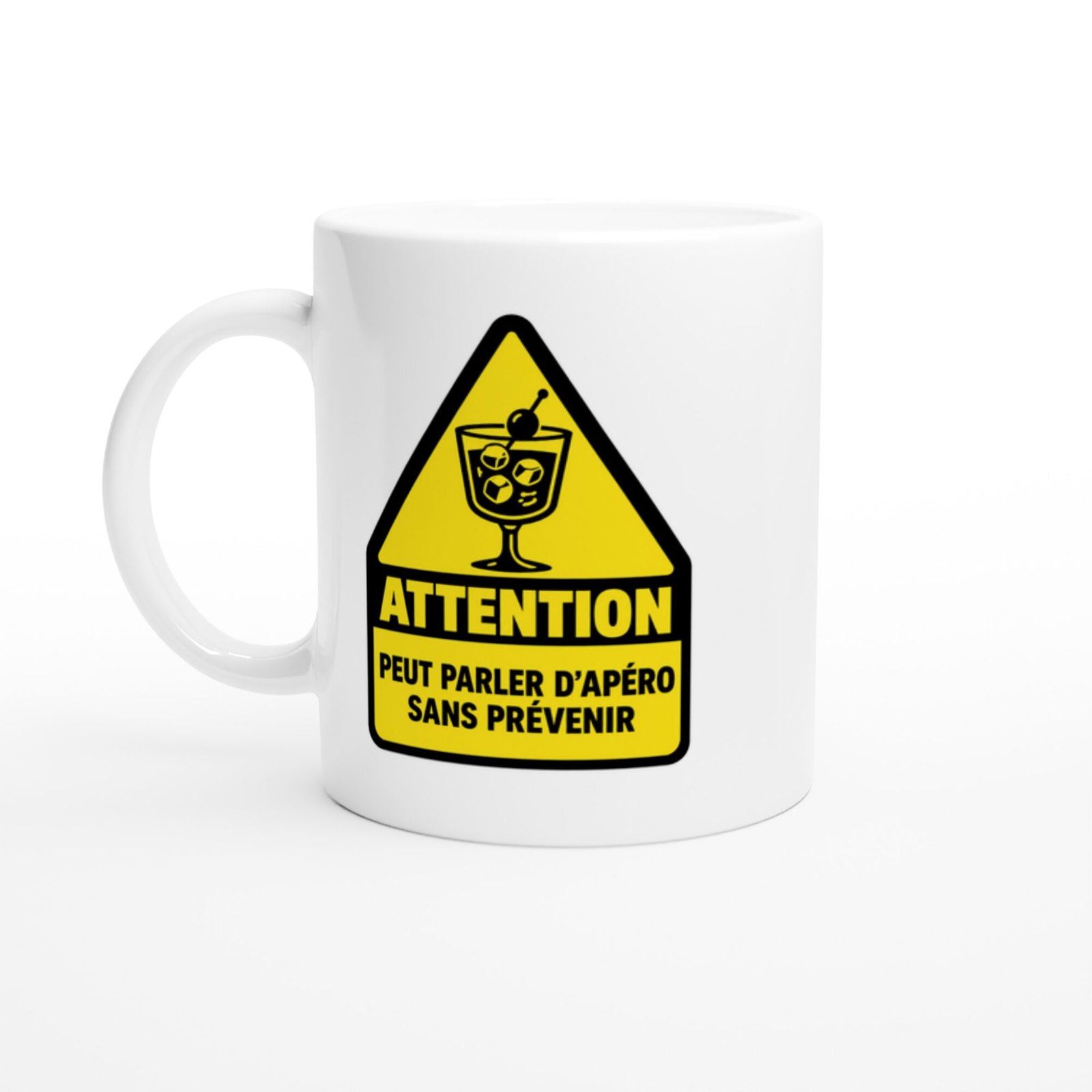 Mug Attention Peut Parler D&rsquo;Apéro Sans Prévenir
