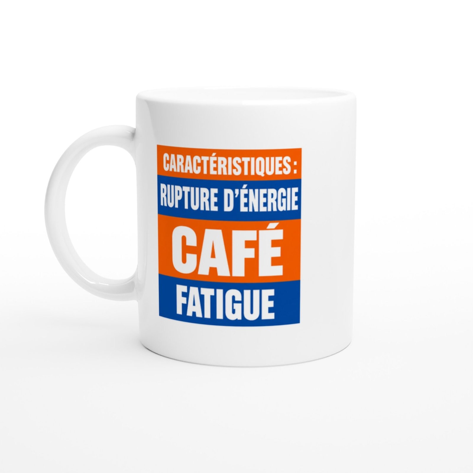 Mug Caractéristiques Rupture d&rsquo;Énergie Café Fatigue