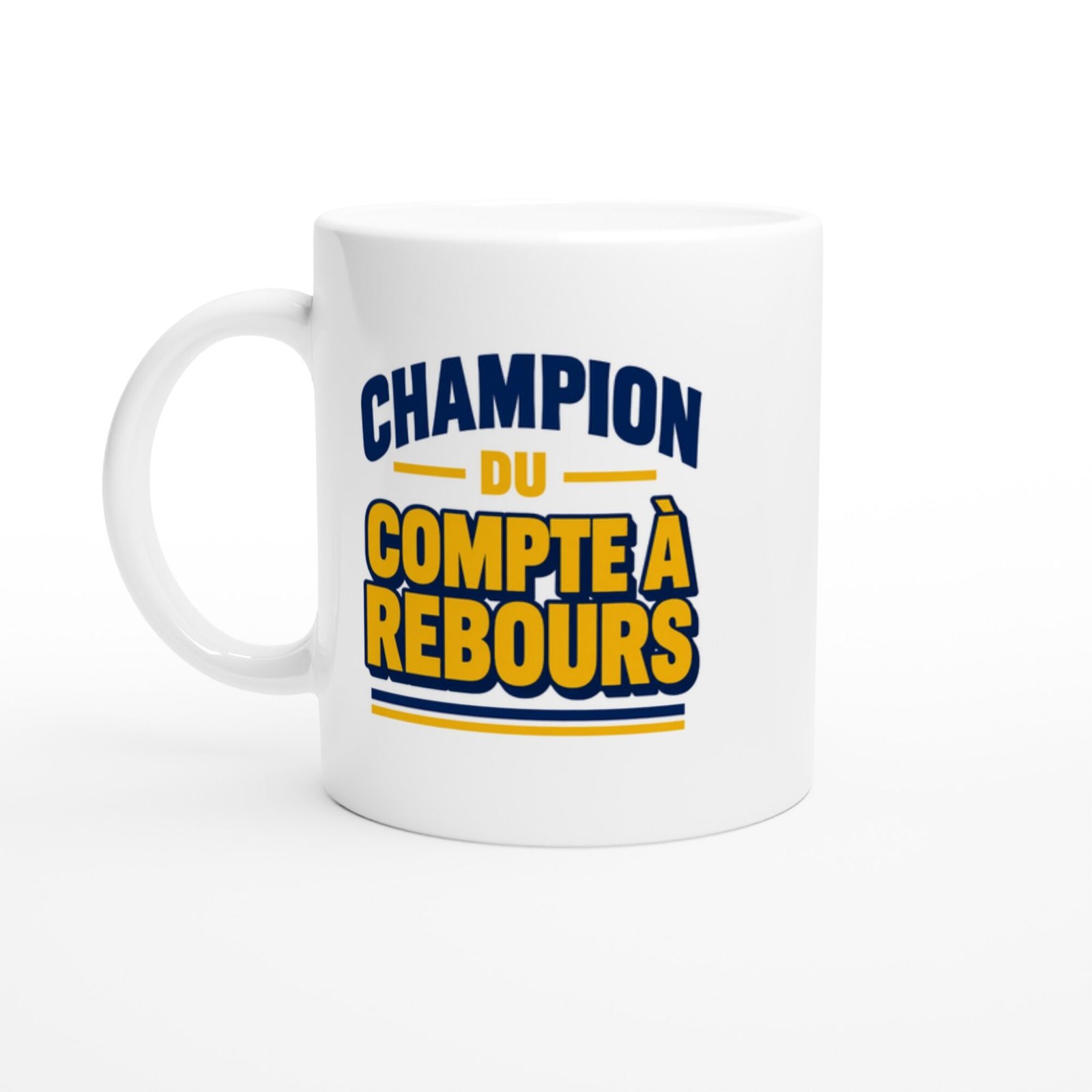 Mug Champion du Compte à Rebours