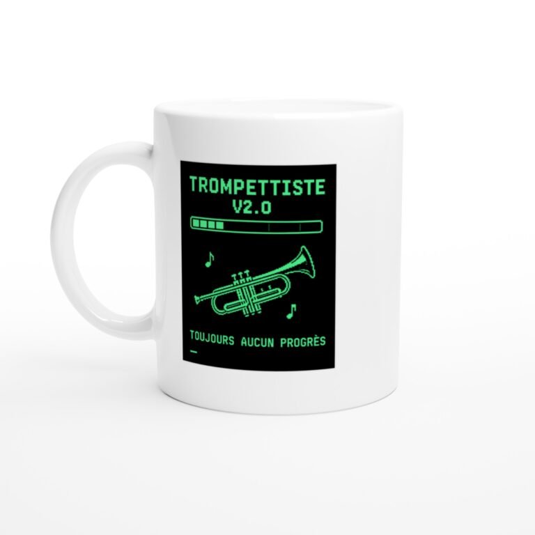 Mug Trompettiste V2.0 Toujours Aucun Progrès