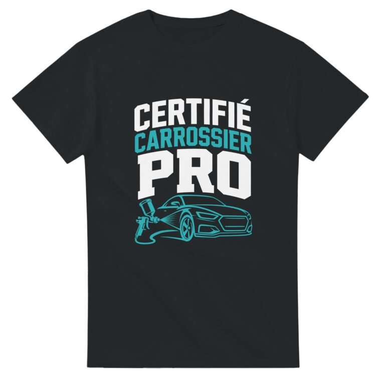 T shirt Certifié Carrossier Pro