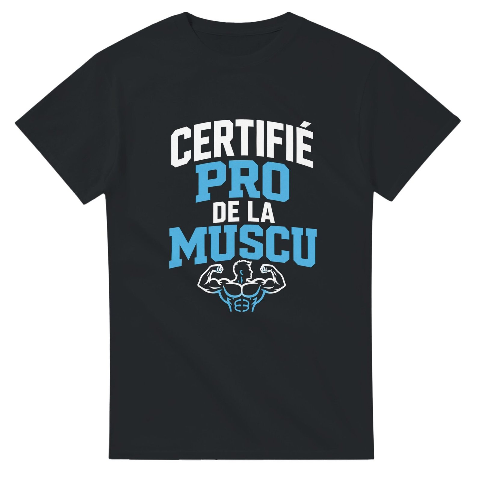 T shirt Certifié Pro de la Muscu