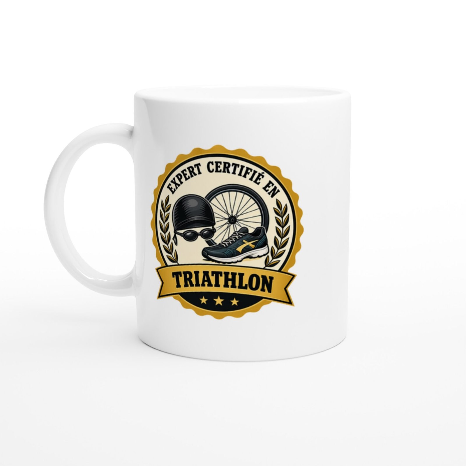 Mug Expert Certifié En Triathlon