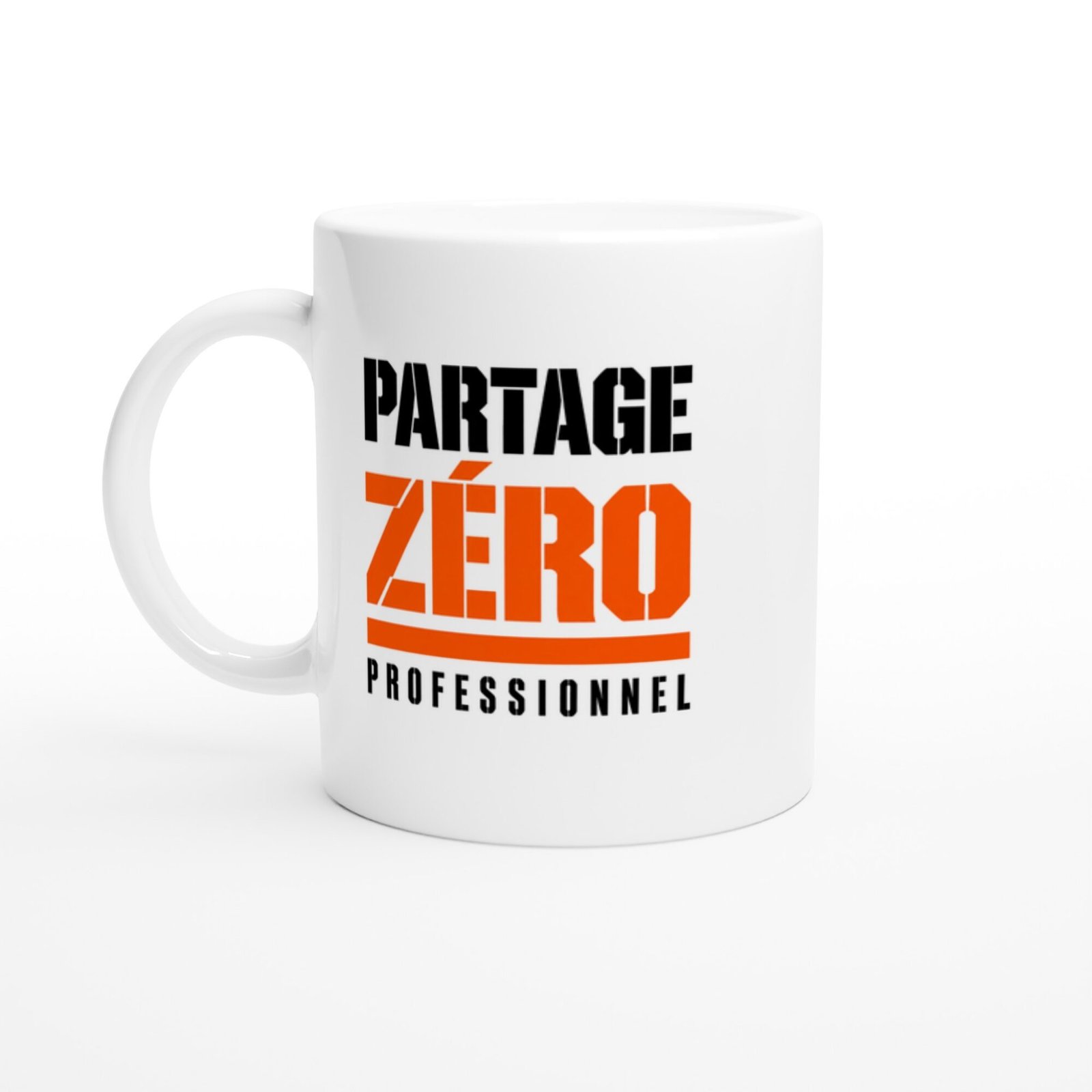 Mug Partage Zéro Professionnel