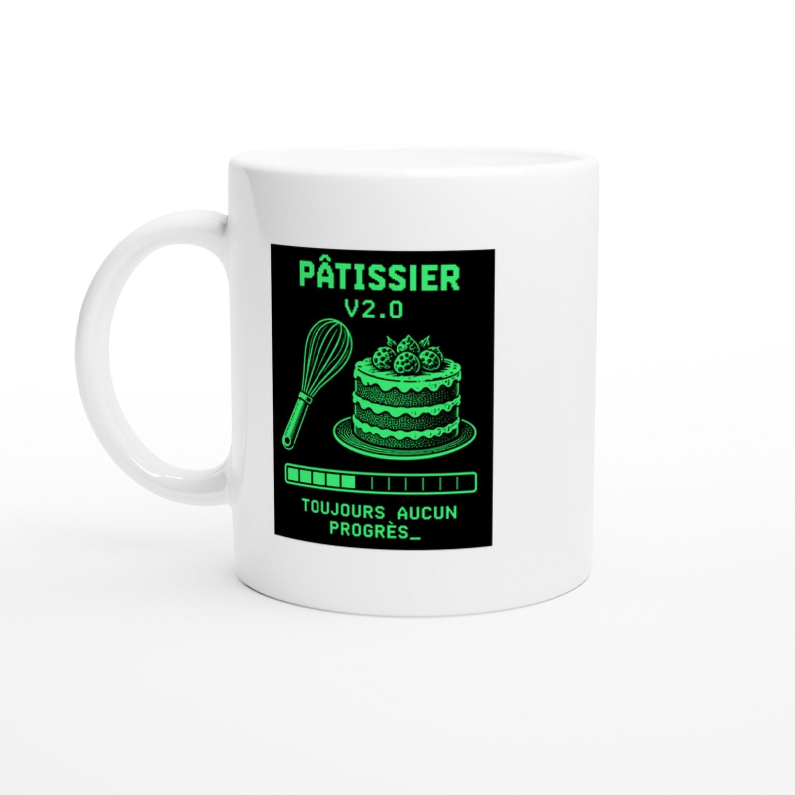 Mug Pâtissier V2.0 Toujours Aucun Progrès