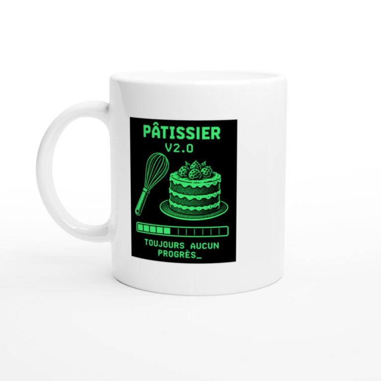 Mug Pâtissier V2.0 Toujours Aucun Progrès