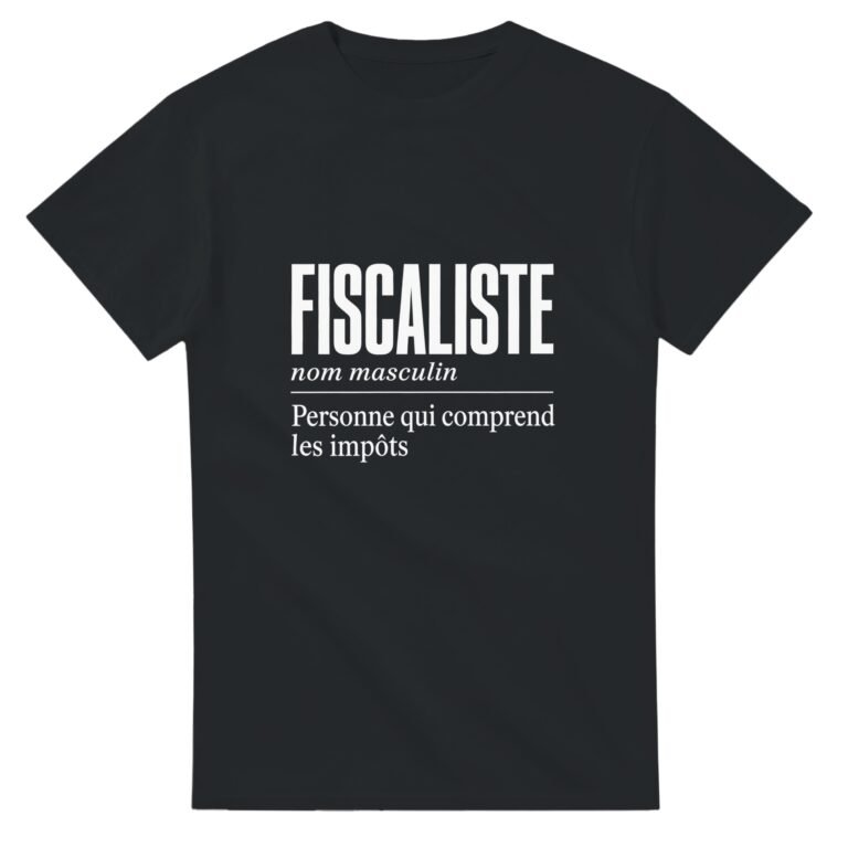 T shirt Fiscaliste Personne Qui Comprend les Impôts