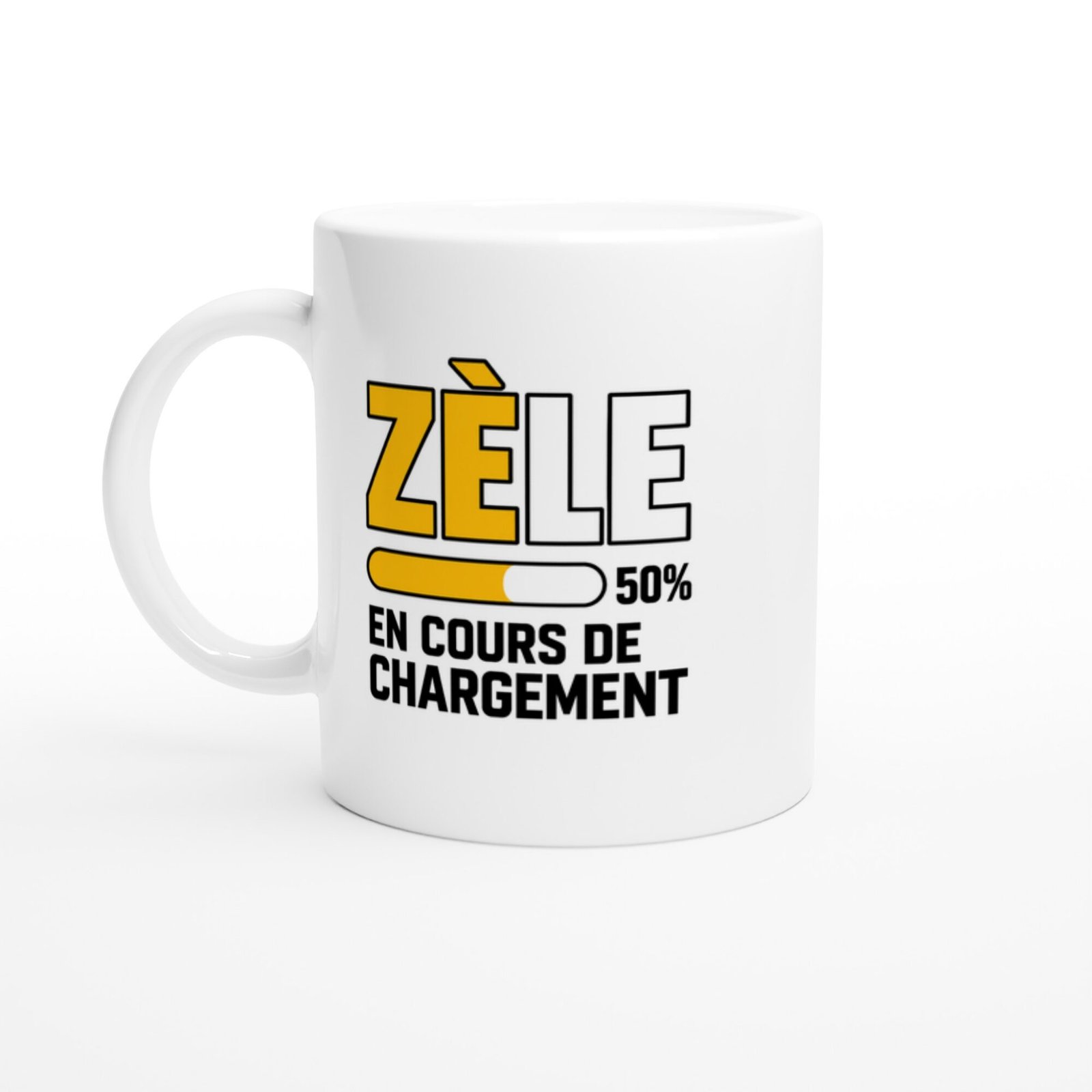 Mug Zèle 50 pour cent En Cours de Chargement