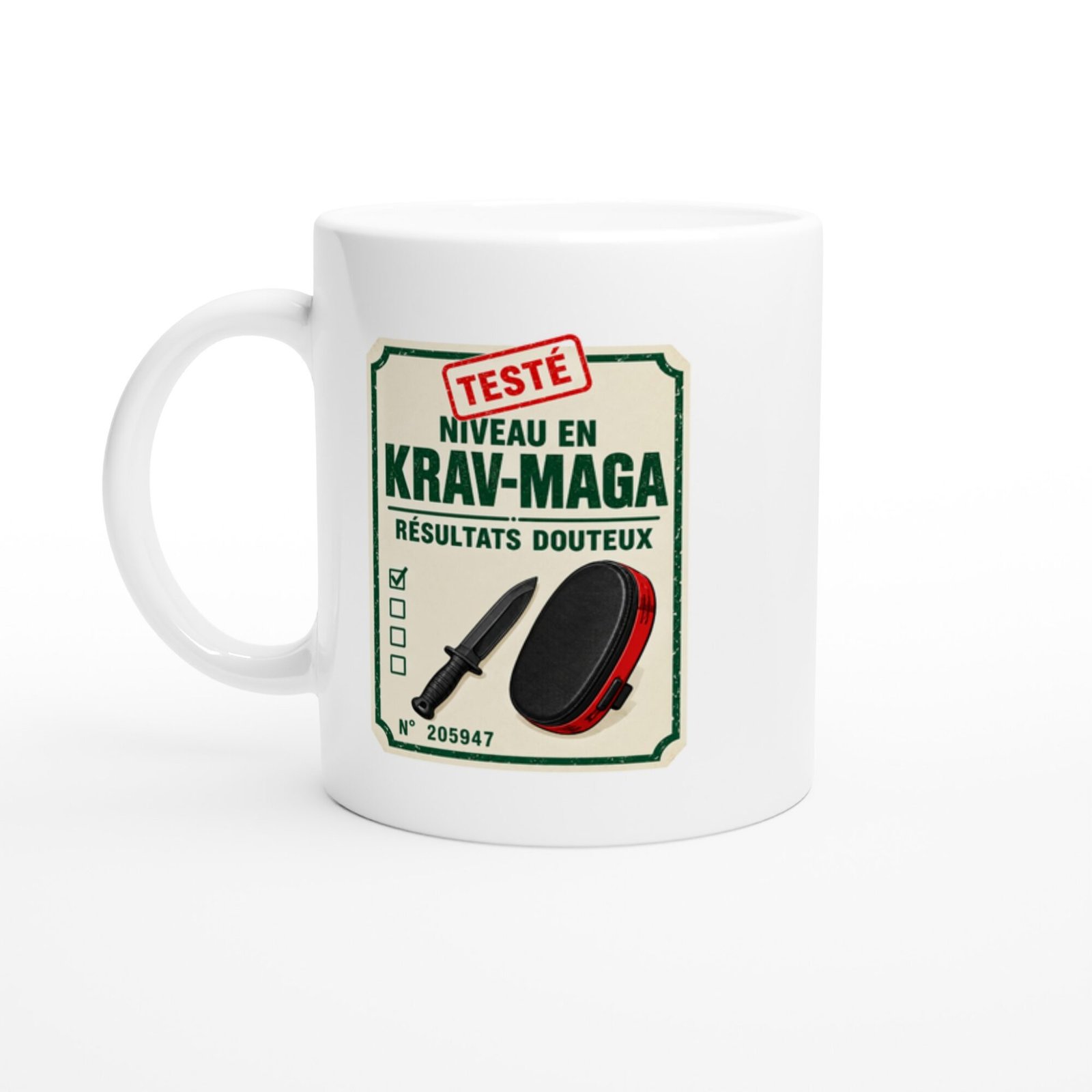 Mug Niveau En Krav-Maga Testé Résultats Douteux