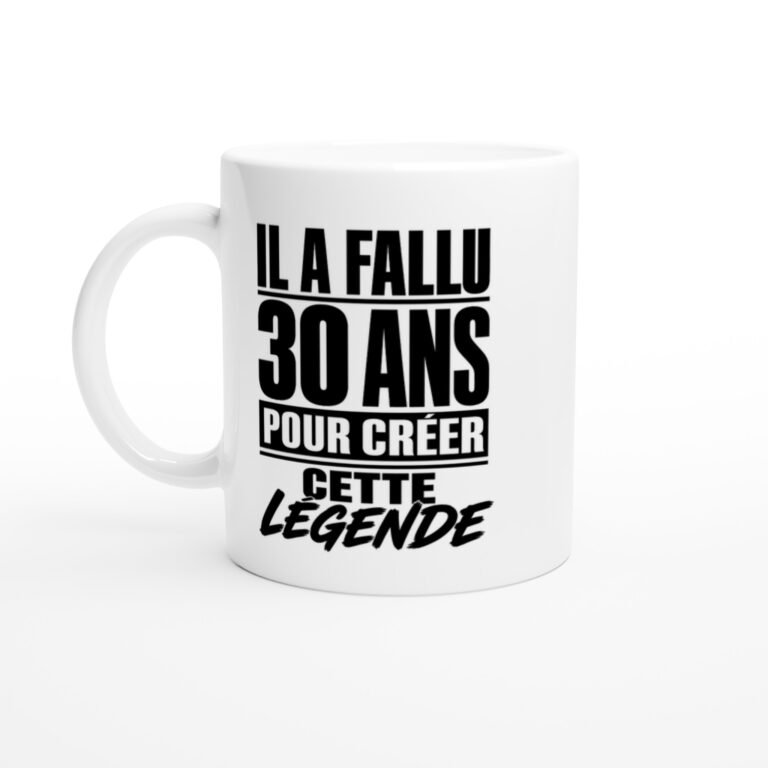 Mug Il A Fallu 30 Ans pour Créer Cette Légende