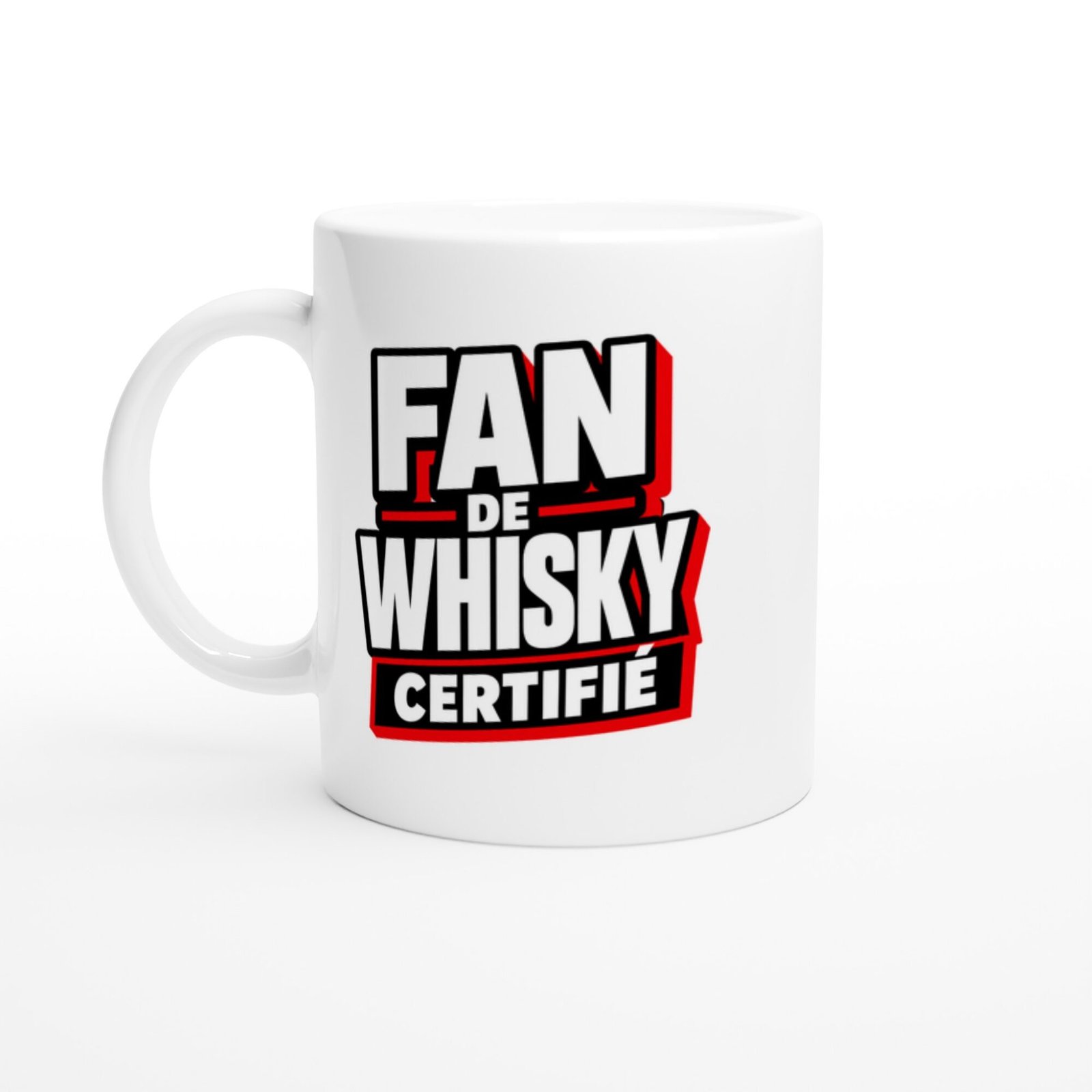 Mug Fan de Whisky Certifié