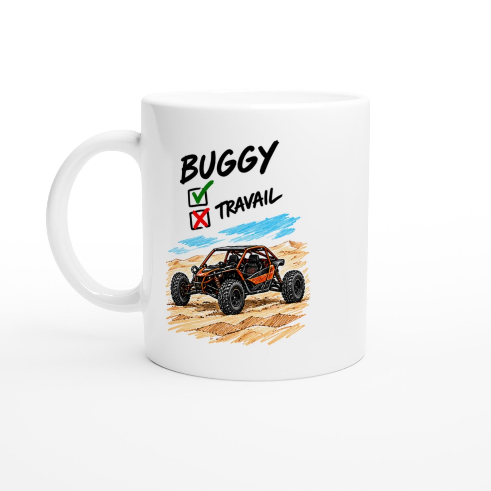 Mug Buggy Travail