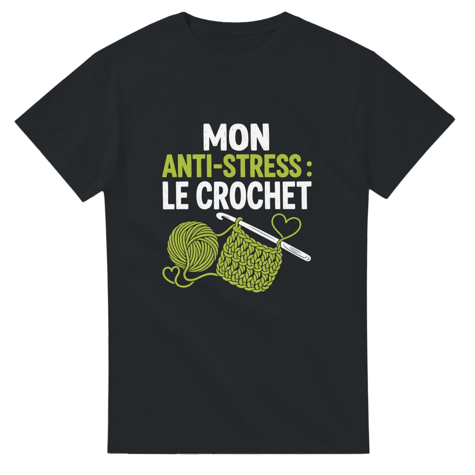 T shirt Mon Anti-Stress le Crochet