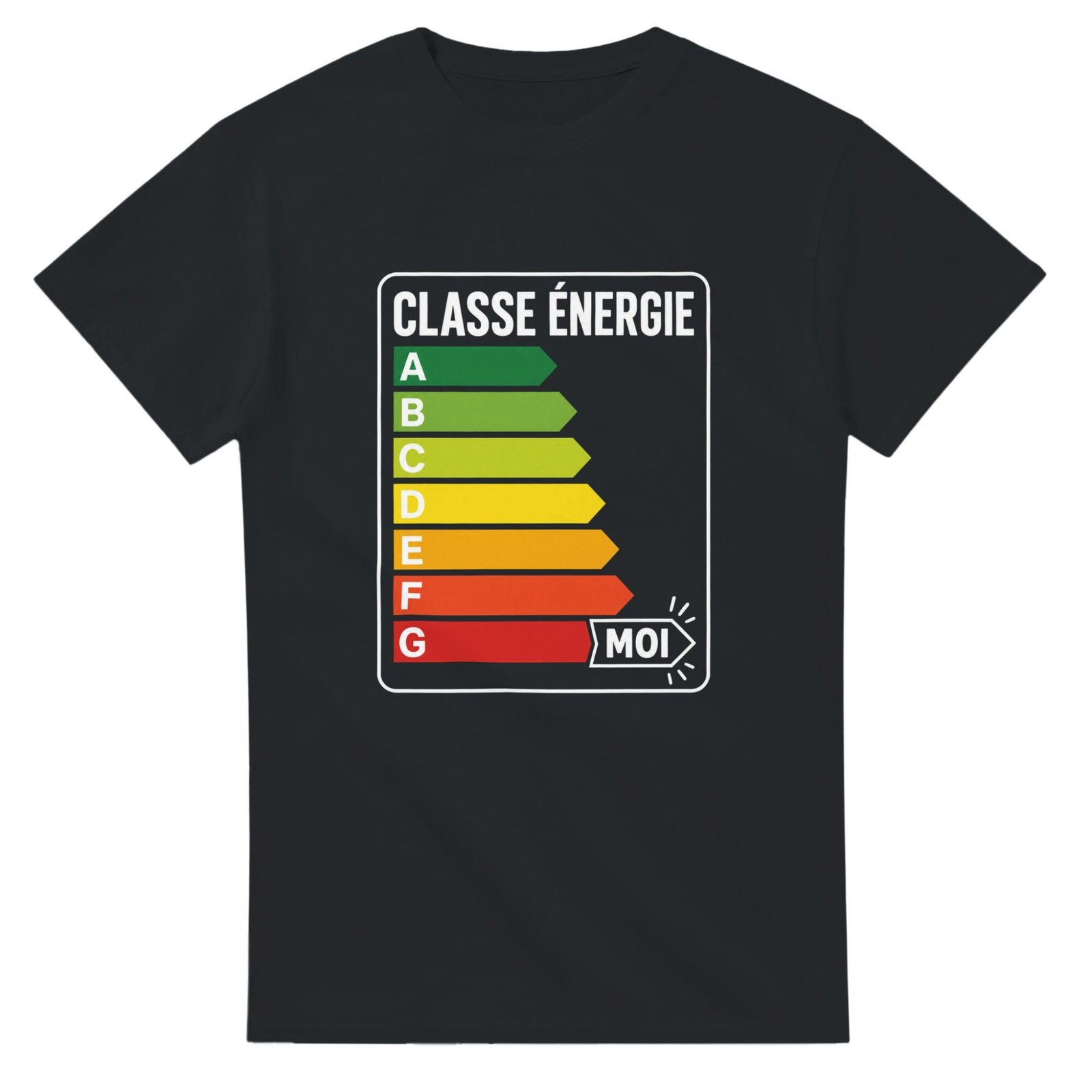 T shirt Fatigue Classe Énergie Moi