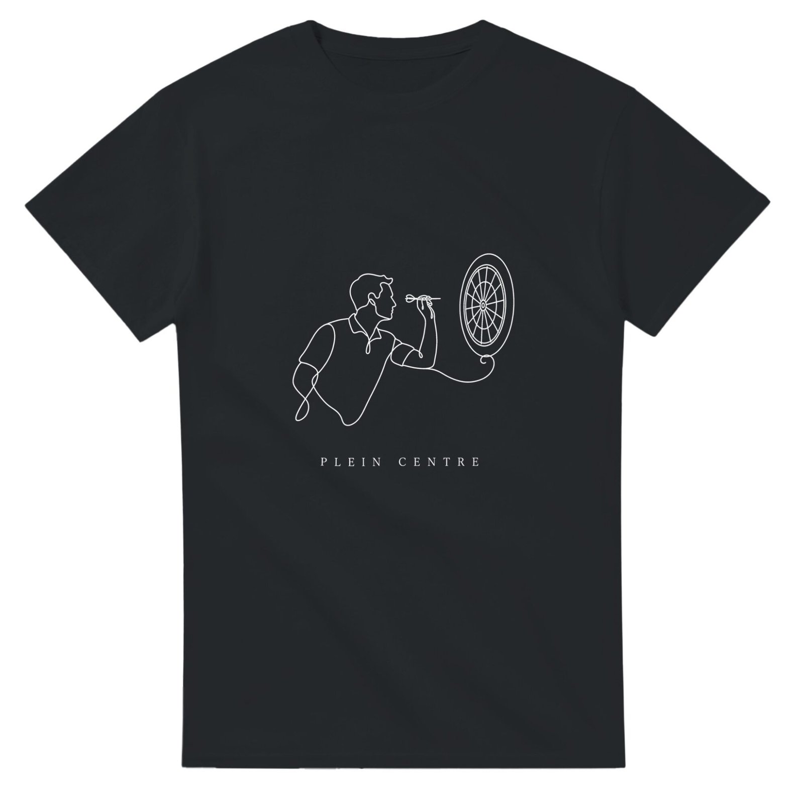 T shirt Fléchettes Plein Centre