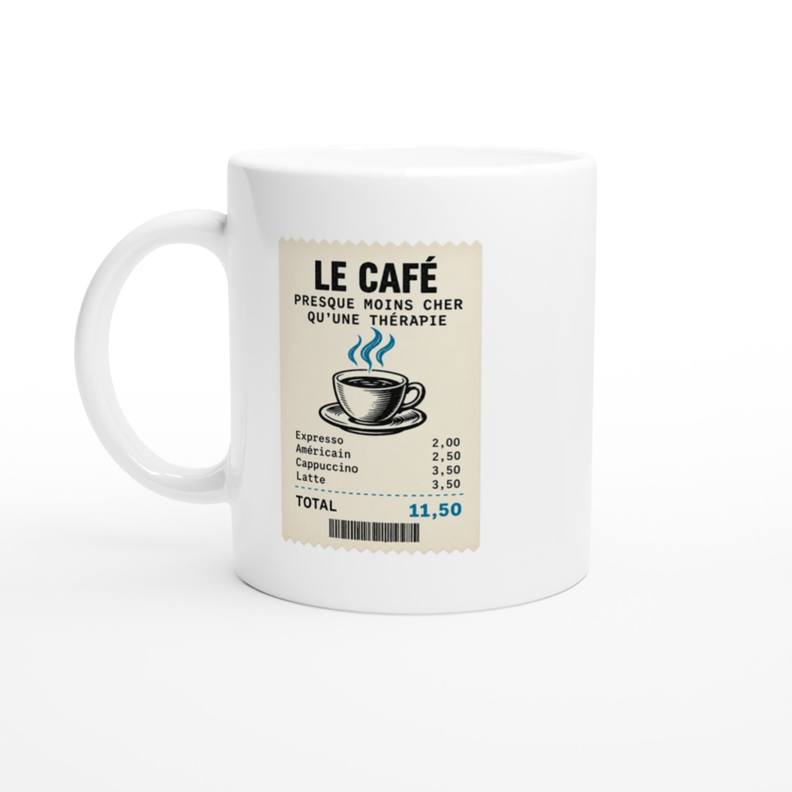Mug Café Presque Moins Cher Qu&rsquo;Une Thérapie