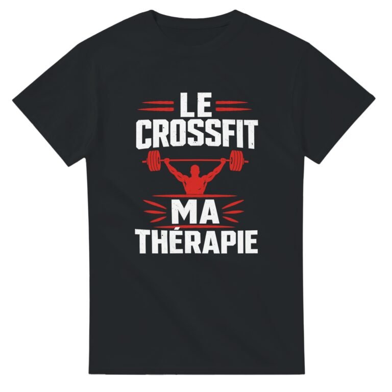 T shirt Le Crossfit Ma Thérapie