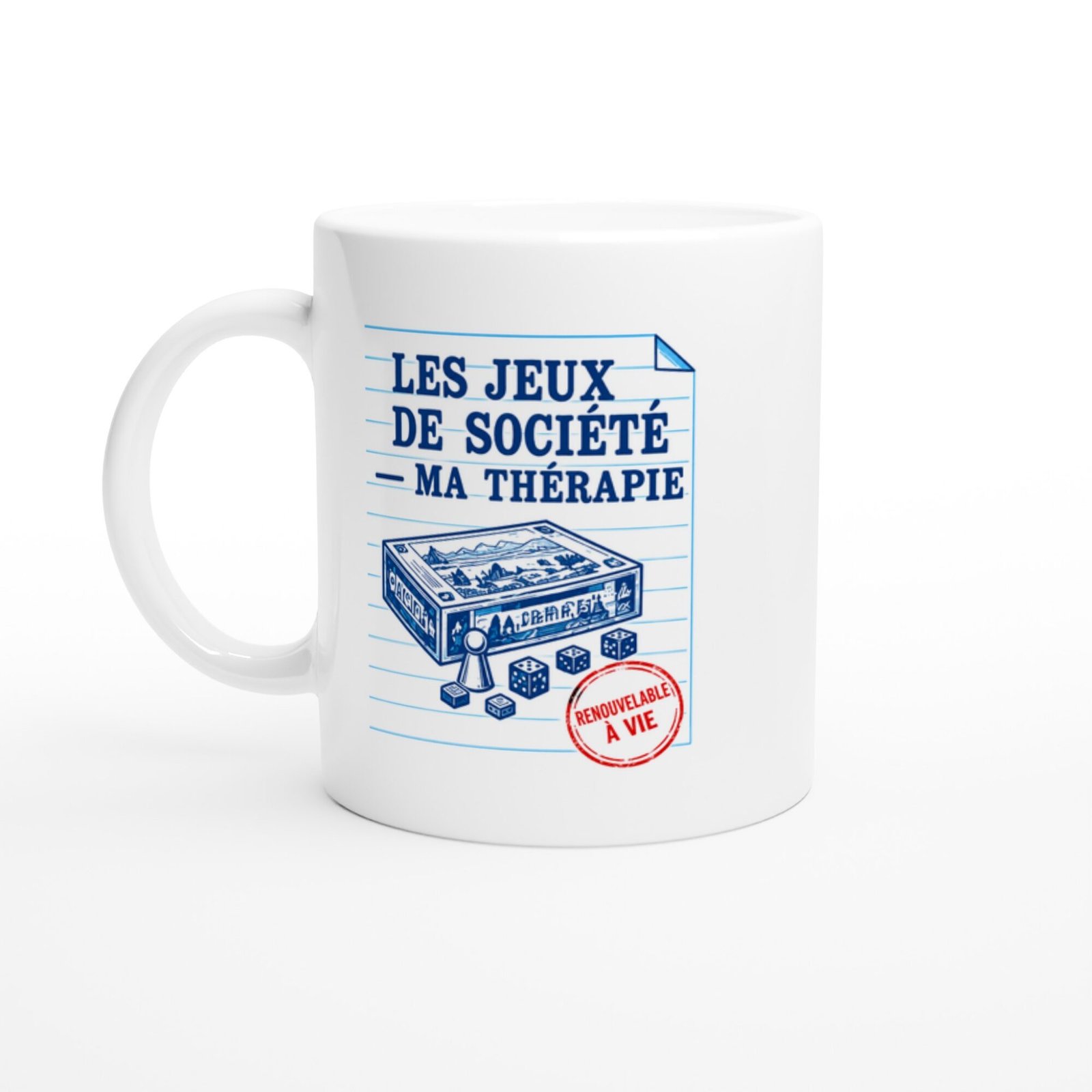 7f2e31c2-6c27-4022-9235-fe3dec1ee3ad.jpg Mug Jeux De Société Ma Thérapie Renouvelable À Vie