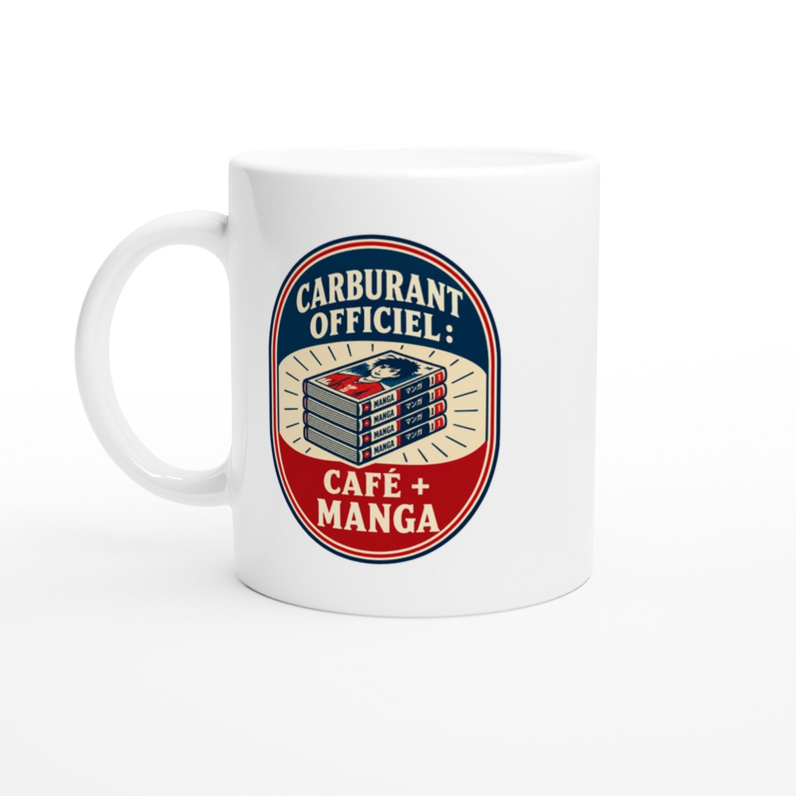 Mug Carburant Officiel Café + Manga