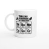 Mug Tableau Périodique du Traileur Dénivelé Boue Montée Cailloux Sommet Crampes