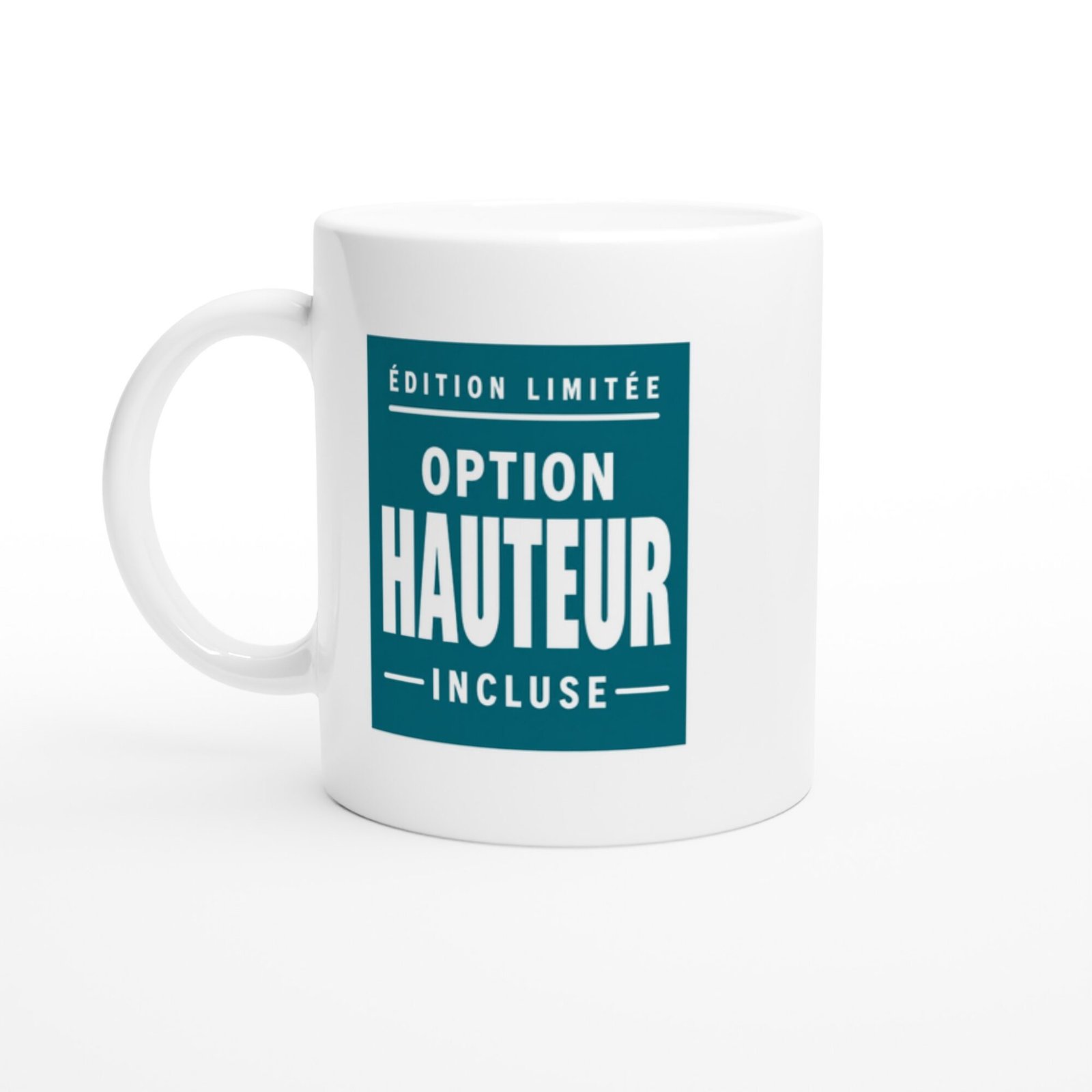 Mug Édition Limitée Option Hauteur Incluse