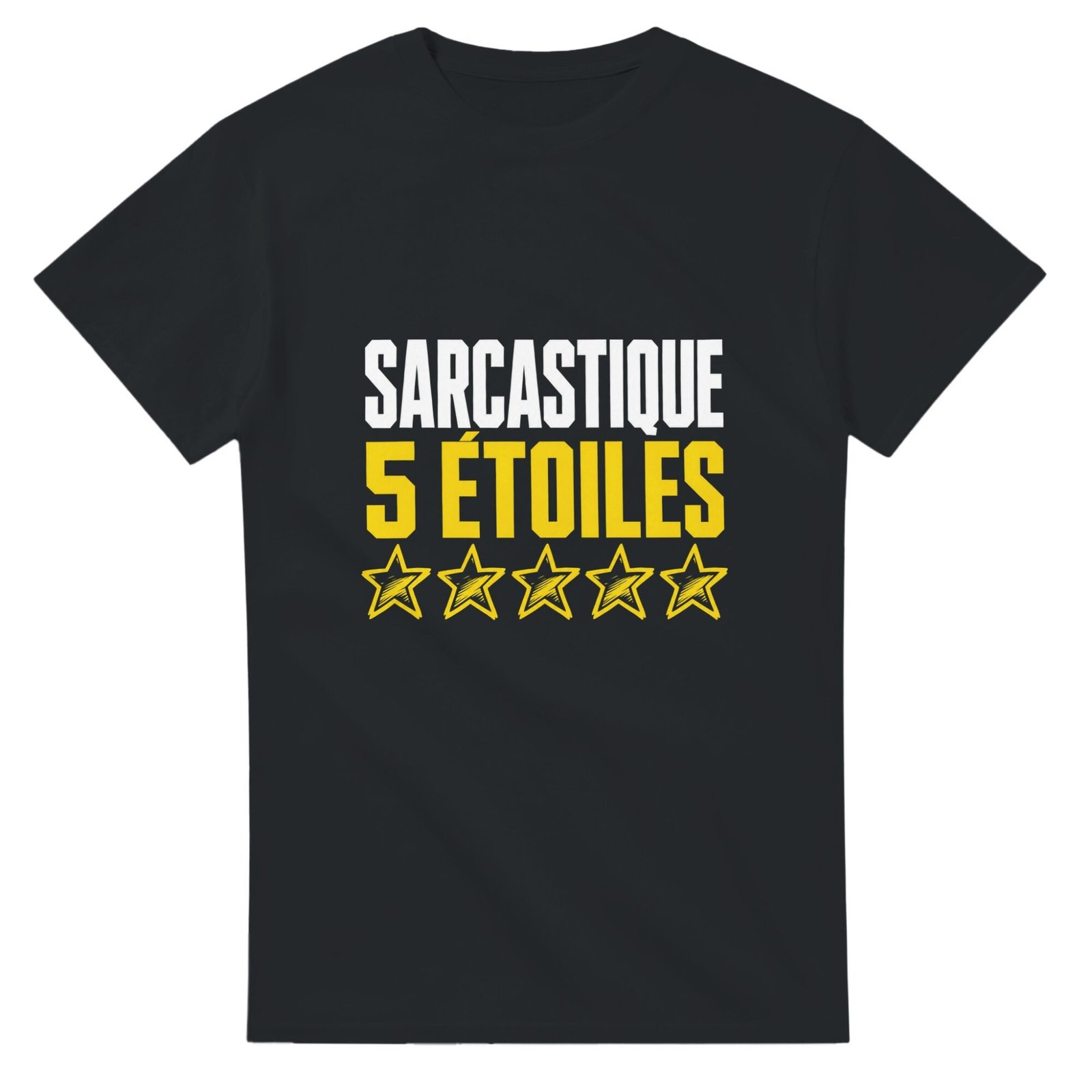 T shirt Sarcastique 5 Étoiles