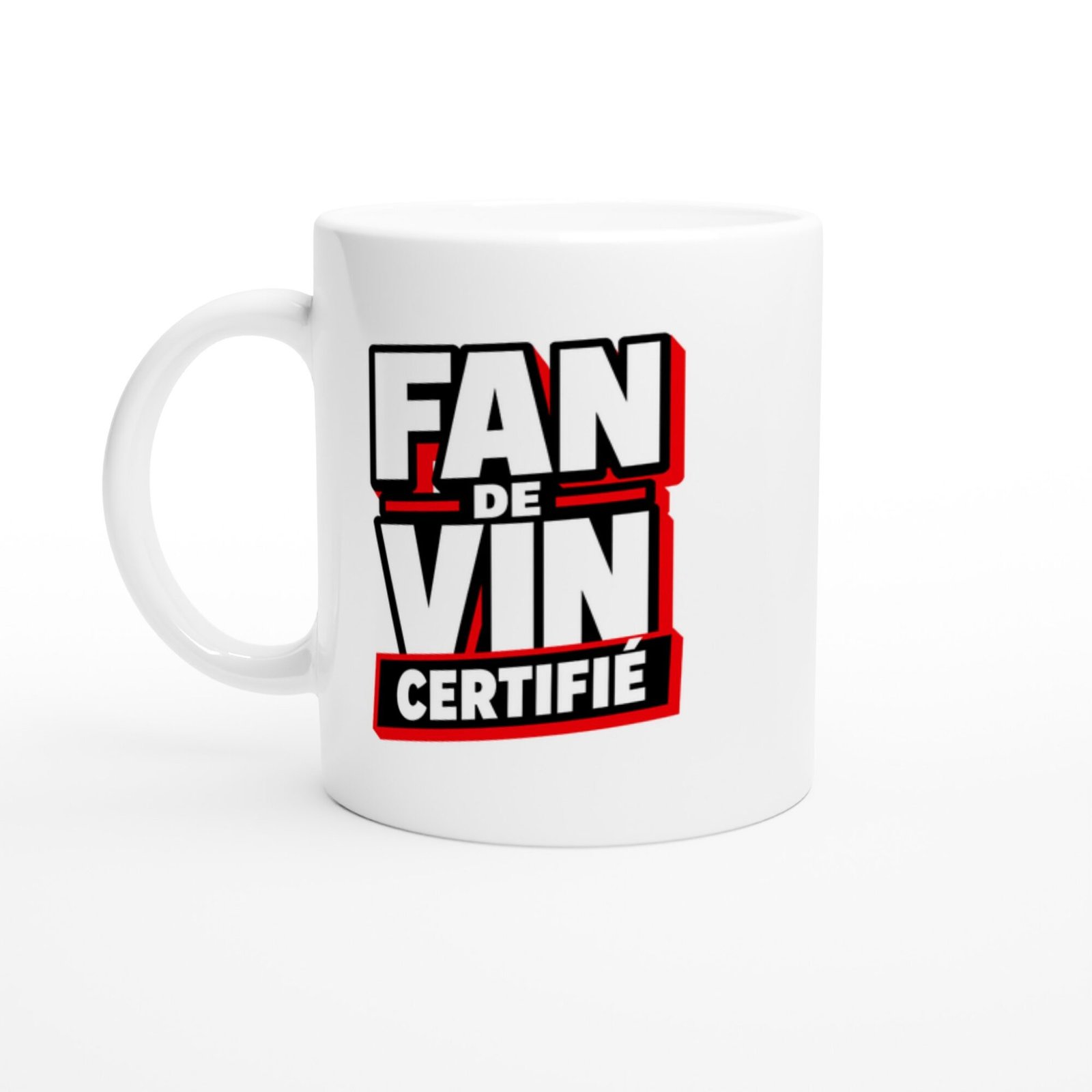 Mug Fan de Vin Certifié