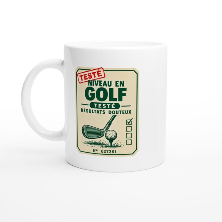 Mug Niveau En Golf Testé Résultats Douteux