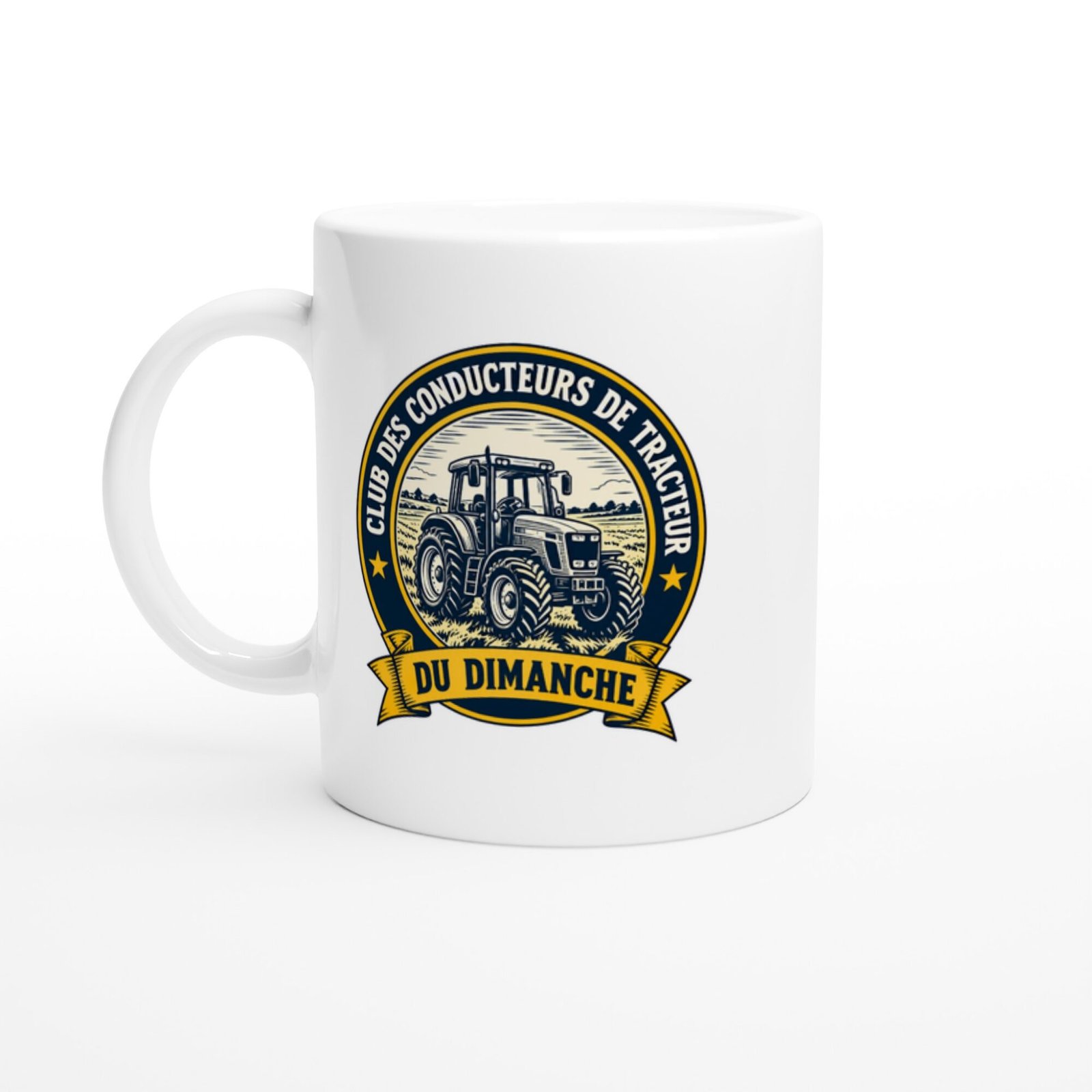 Mug Club Des Conducteurs De Tracteur Du Dimanche