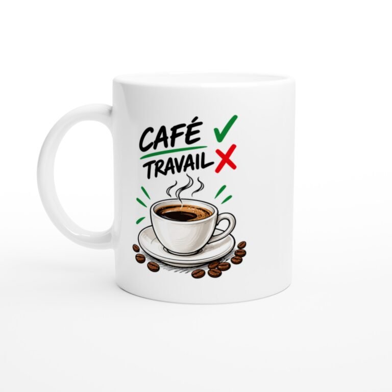 Mug Café Oui Travail Non