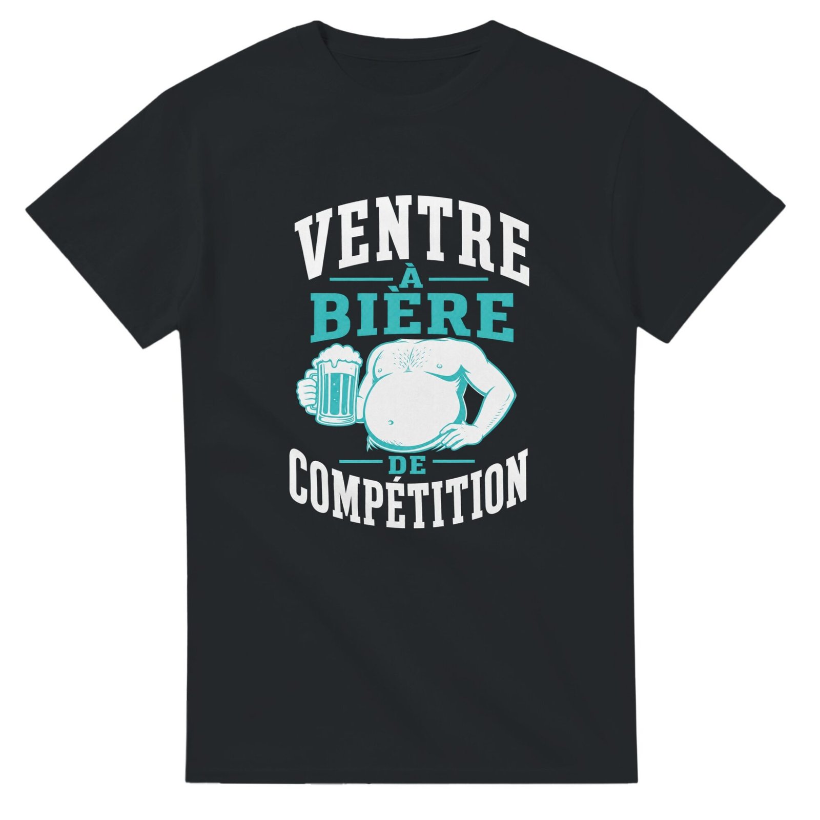 T shirt Ventre à Bière de Compétition