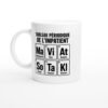 Mug Tableau Périodique de l&rsquo;Impatient Maintenant Vite Attente Soupir Tapoter Klaxon