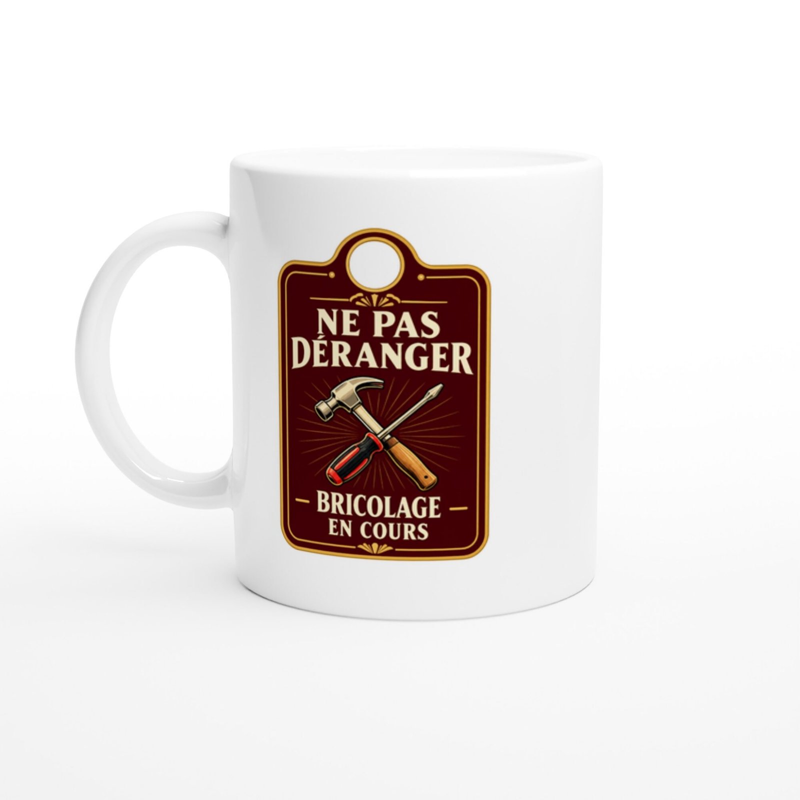 Mug Ne Pas Déranger Bricolage En Cours
