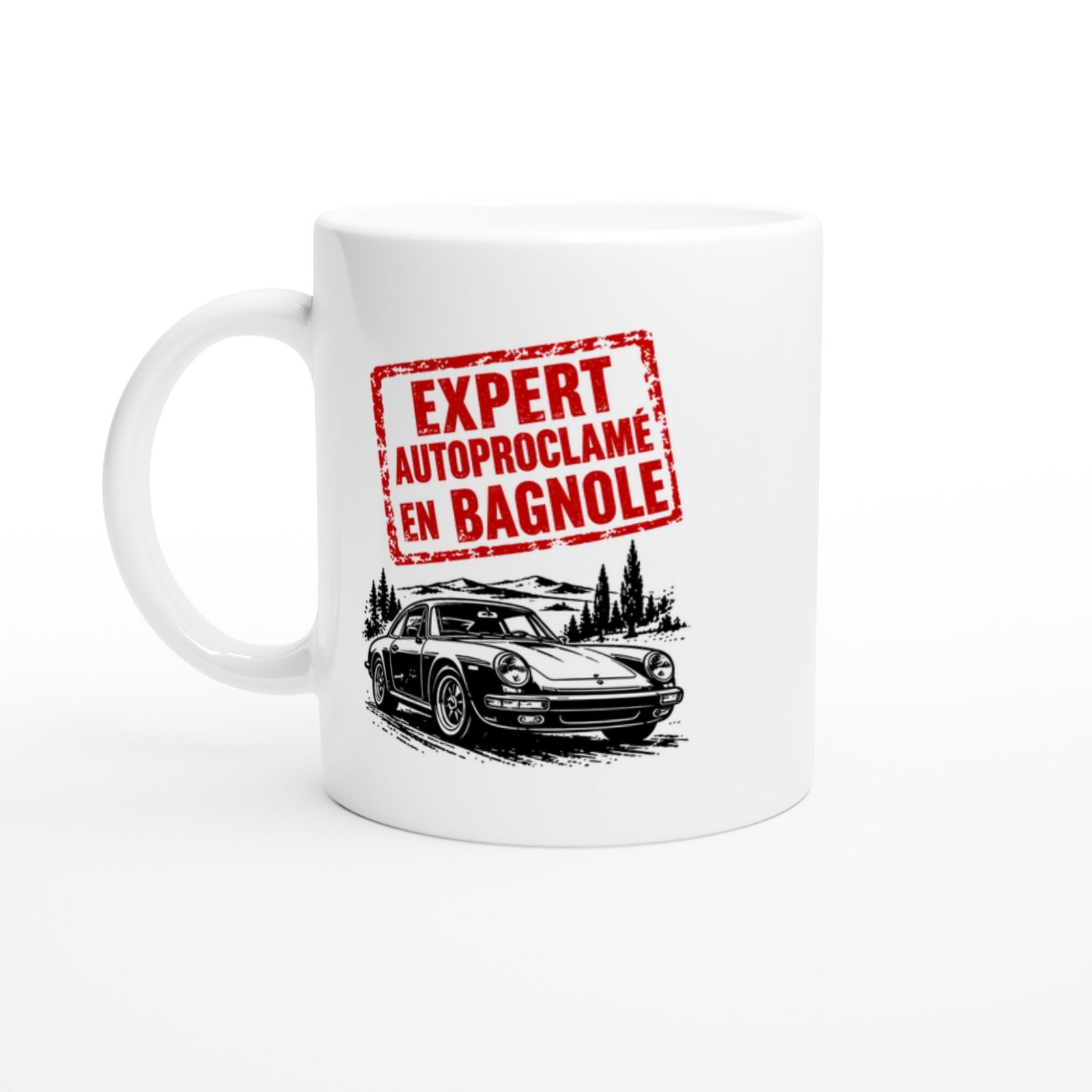 Mug Voiture Expert Autoproclamé En Bagnole