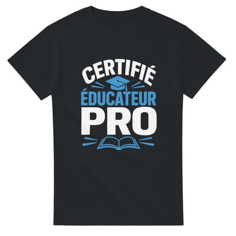 T shirt Certifié Éducateur Pro