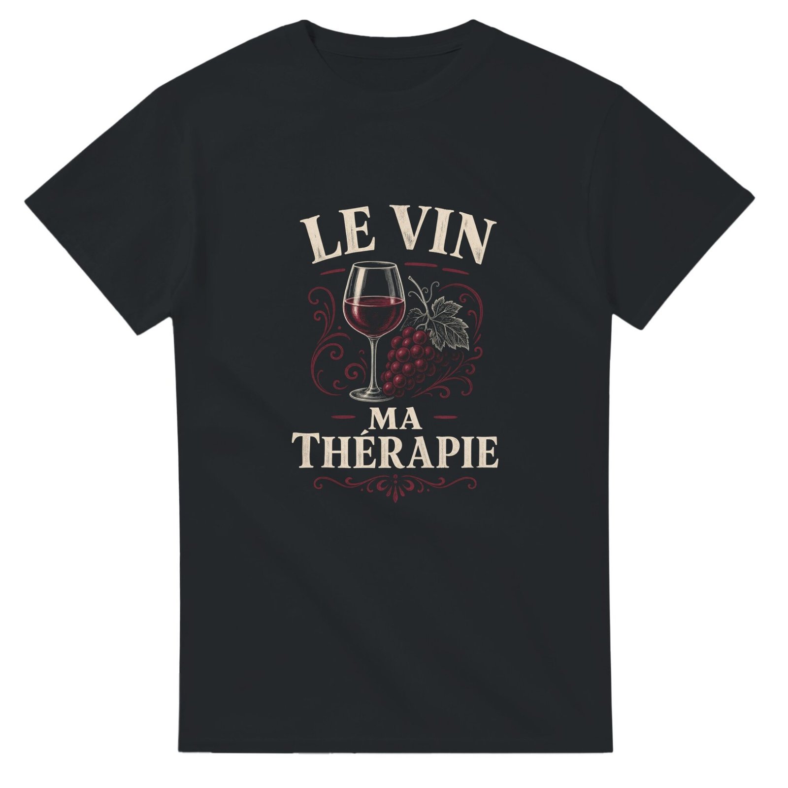 T shirt Le Vin Ma Thérapie
