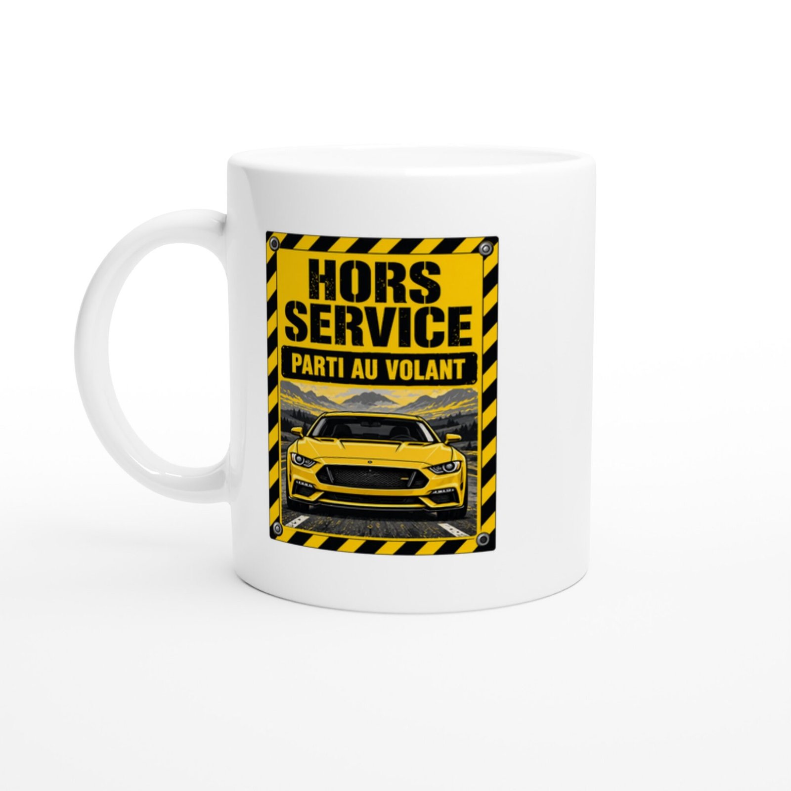 Mug Hors Service Parti Au Volant