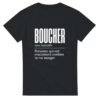 T shirt Boucher Personne Qui Sait Exactement Combien Tu Vas Manger