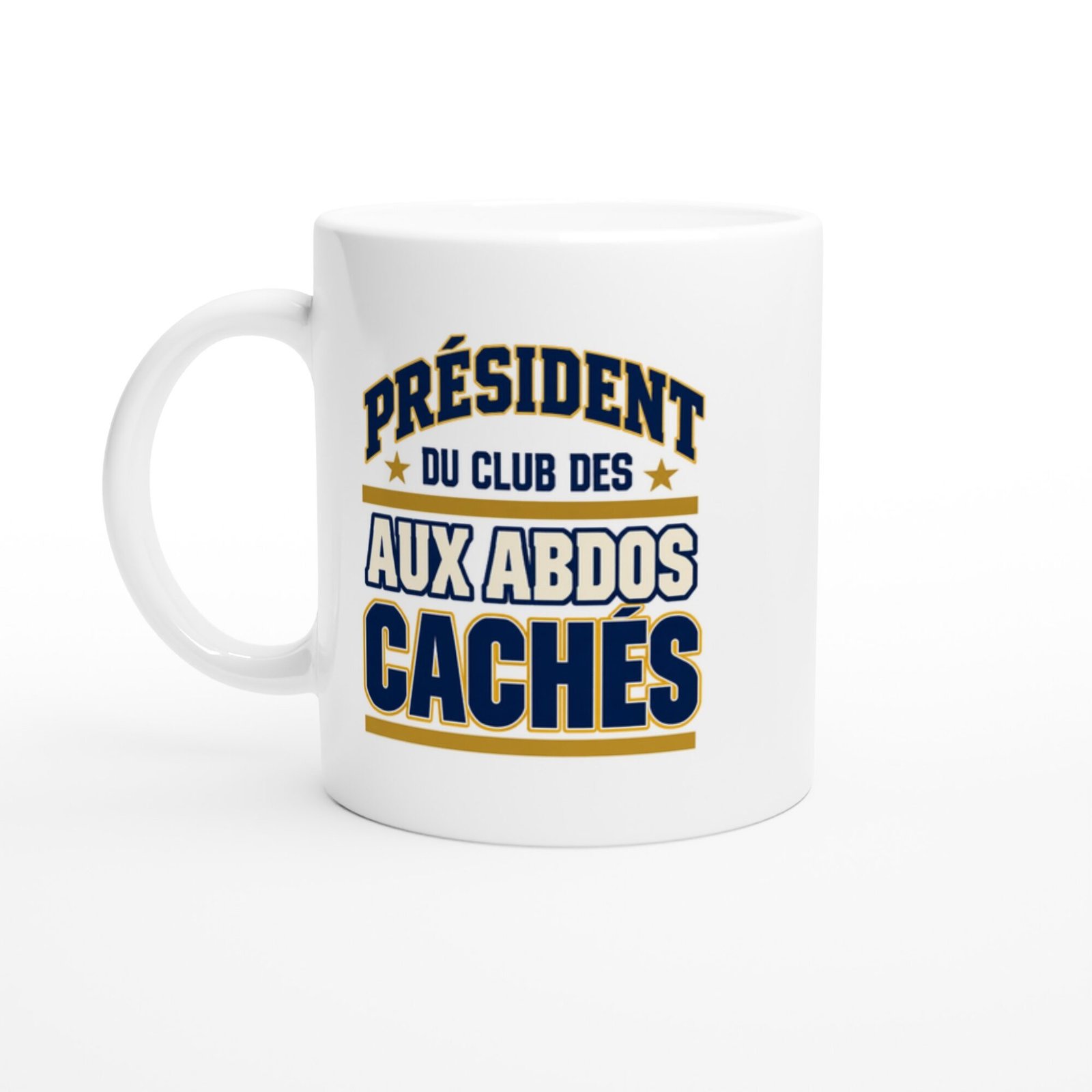 Mug Président du Club des aux Abdos Cachés