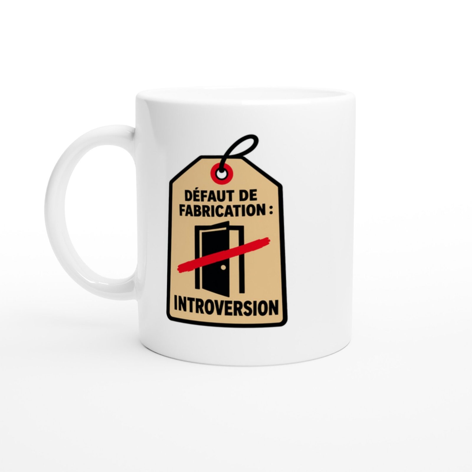 Mug Défaut de Fabrication Introversion