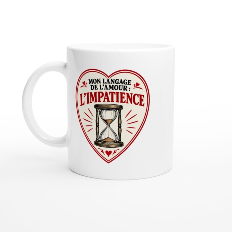 Mug Mon Langage de l'Amour l'Impatience
