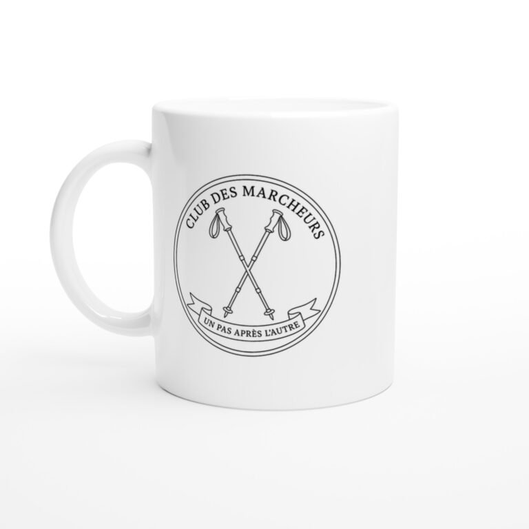 Mug Club des Marcheurs un Pas Après l'Autre