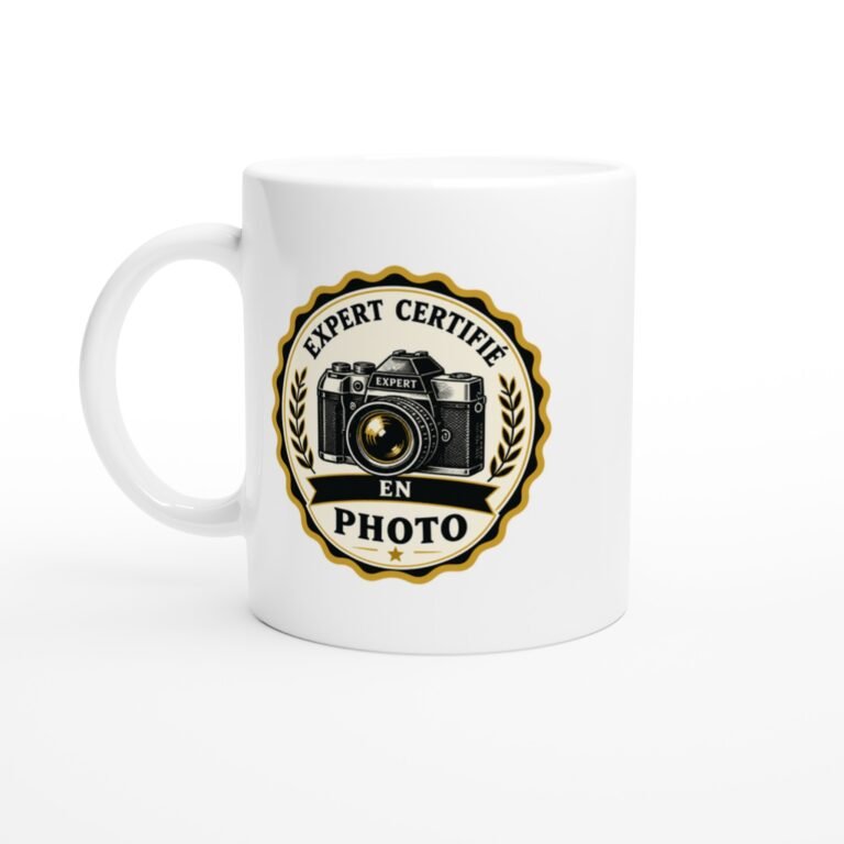 Mug Photographie Expert Certifié En Photo