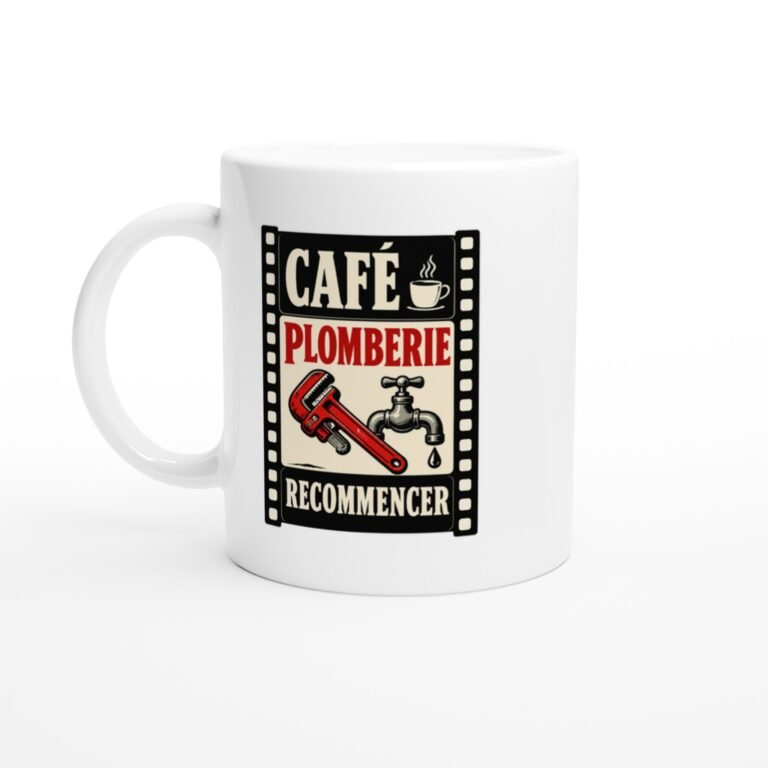 Mug Café Plomberie Recommencer